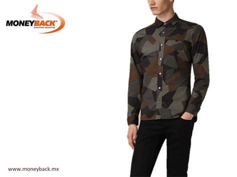 camisa burberry camuflaje|camisa Burberry.